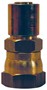 Dixon FJB-04-04 Dash 4 Hose x 1/4" Brass Female JIC